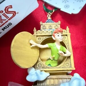 Disney Peter Pan Clock Tower Ornament
